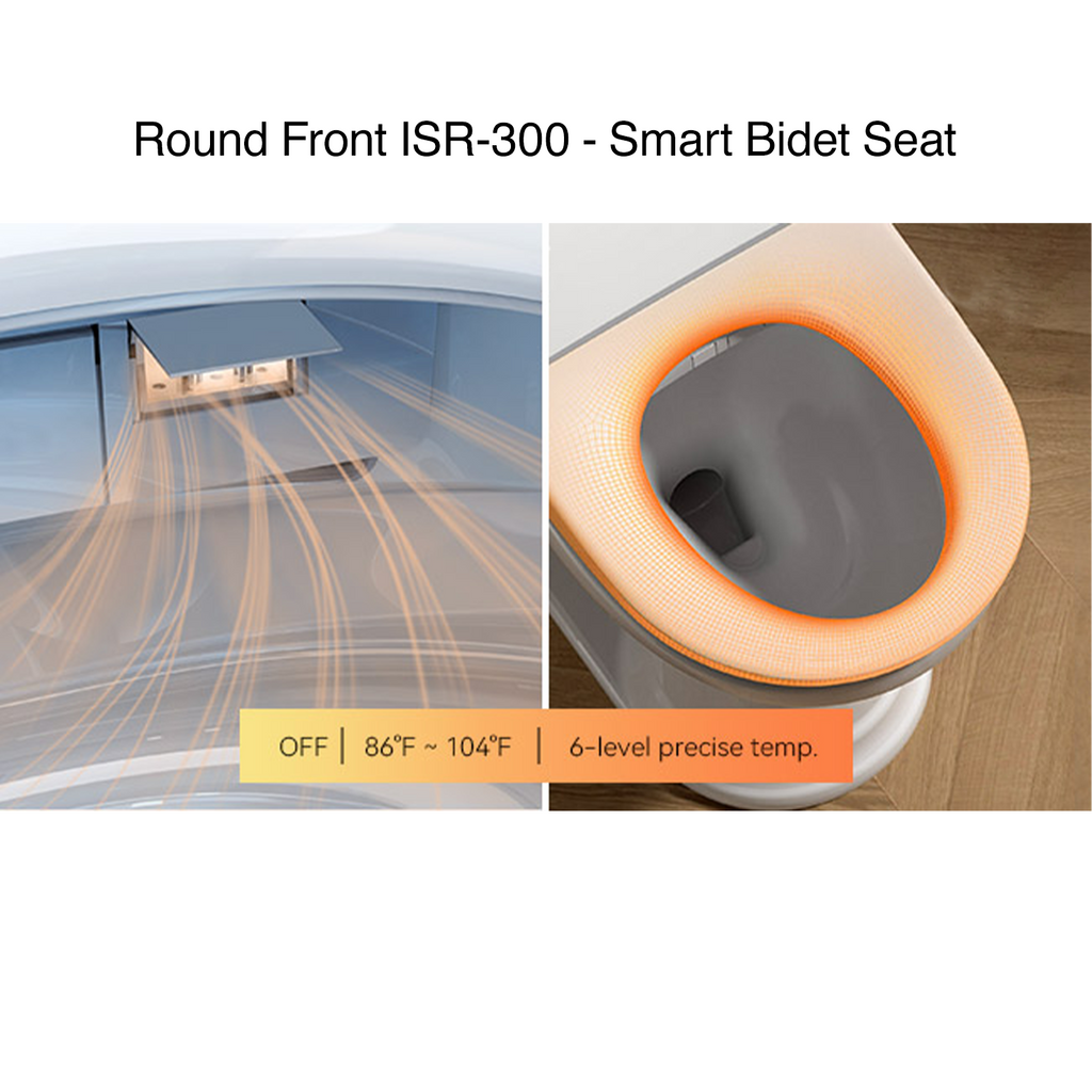 Round Front Bidet Seat | ISR 300
