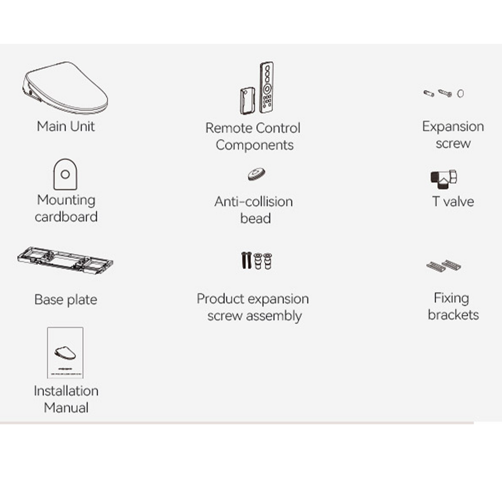 Elongated Bidet Seat | ISE 200 AOC