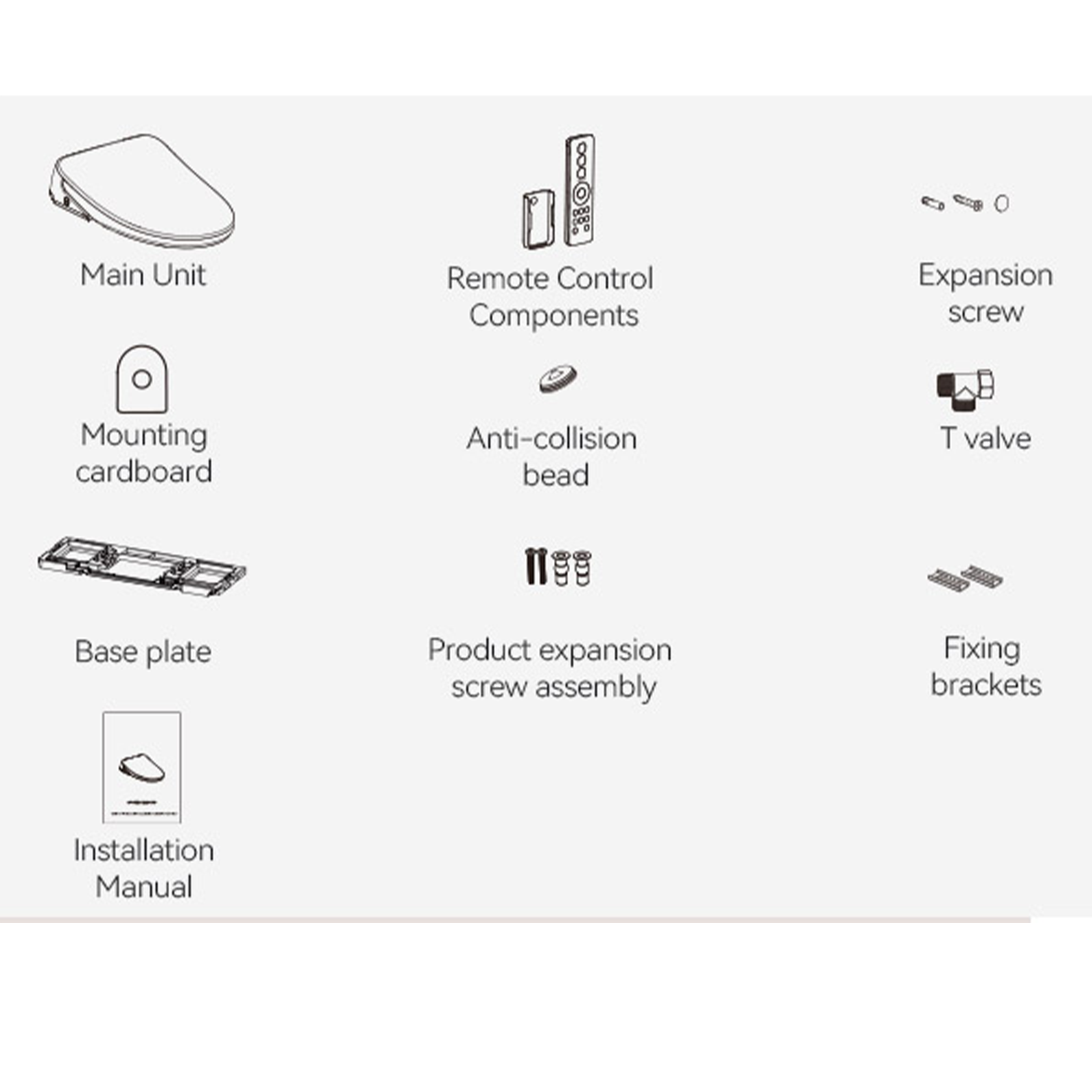 Elongated Bidet Seat | ISE 200 AOC