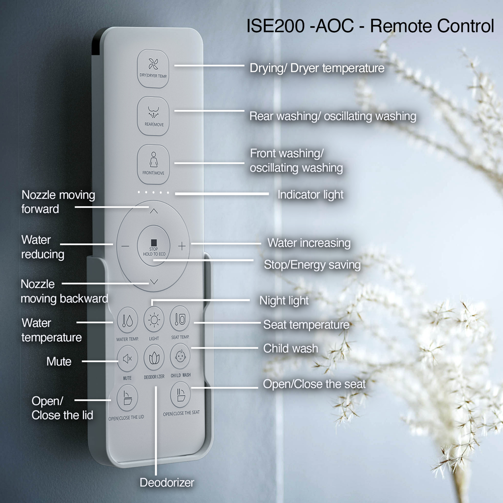 Elongated Bidet Seat | ISE 200 AOC