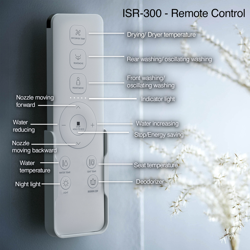 Round Front Bidet Seat | ISR 300