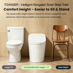 IT2A165ER | Intelligent ADA Elongated Smart Bidet Toilet