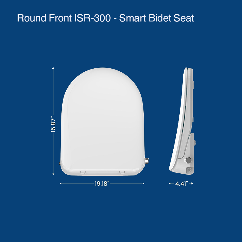 Round Front Bidet Seat | ISR 300