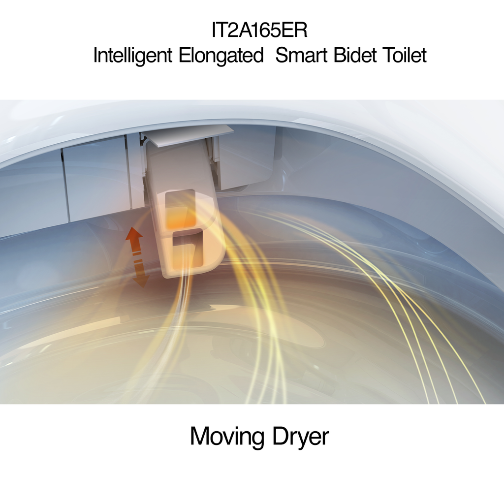 IT2A165ER | Intelligent ADA Elongated Smart Bidet Toilet