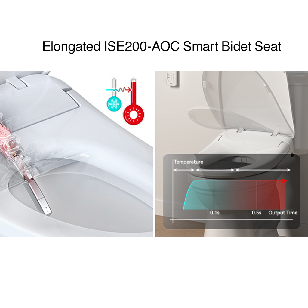Elongated Bidet Seat | ISE 200 AOC