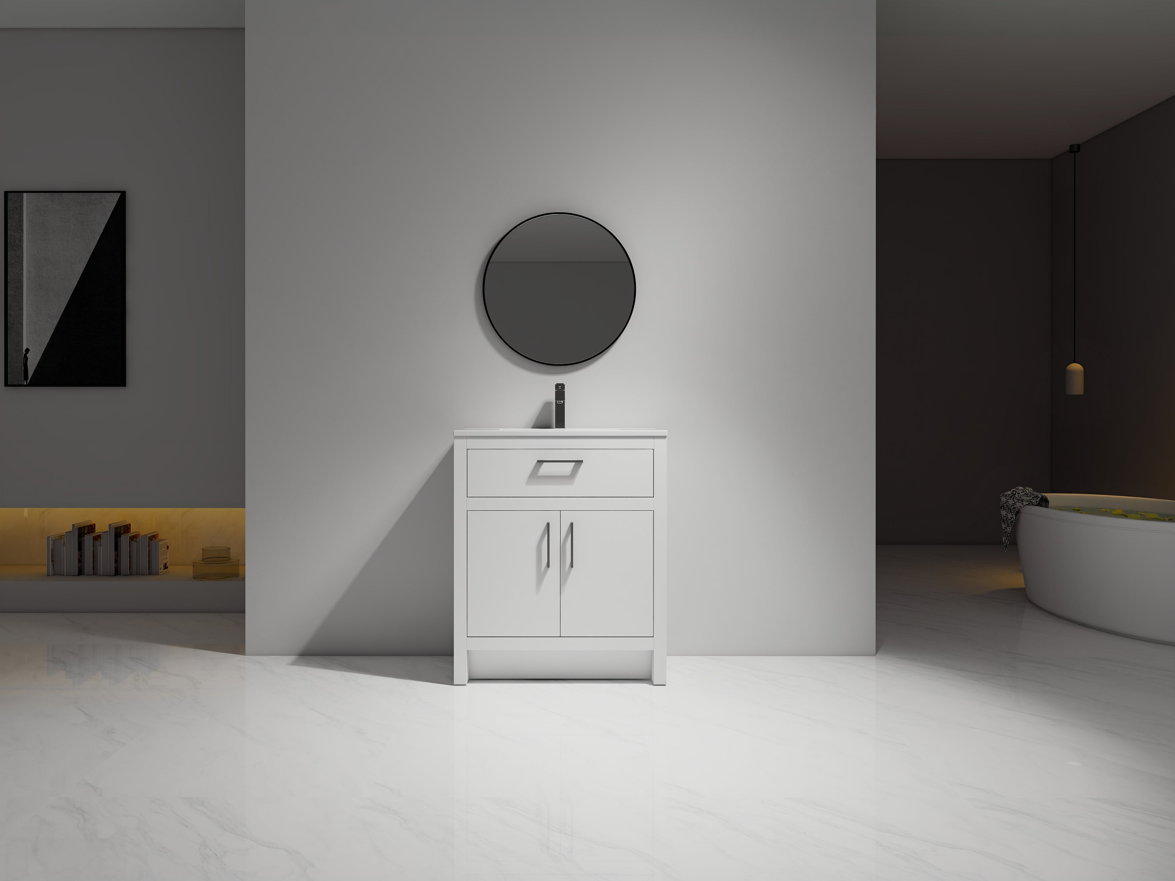 30" Dice | Vanity DC3518-30W