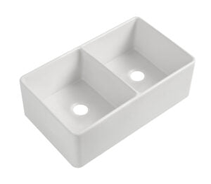 Fireclay Double Sink  DF2033D