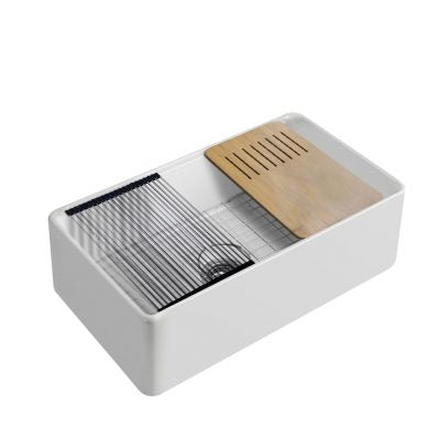 Fireclay Flat Front 33"  FF2033